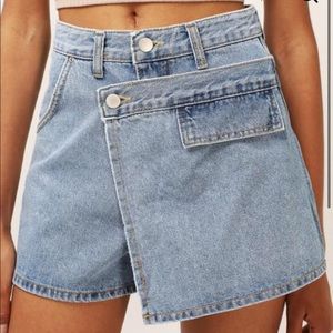 NWT Storets Luna Wrapped Denim Skort